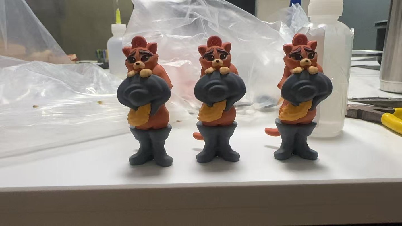PVC moulded figures