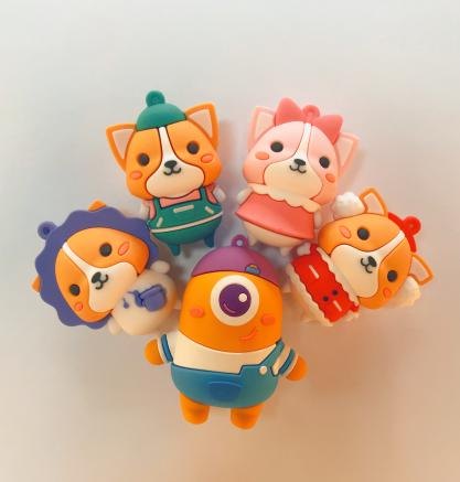 PVC keychains